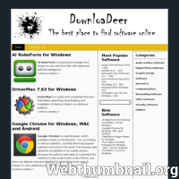 DownloaDeer.com to najlepsze miejsce do znalezienia i pobrania oprogramowania w licencjach darmowych i testowych online. ./_thumb/downloadeer.com.png