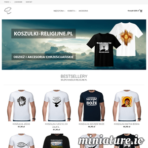 Witamy w sklepie internetowym koszulki-religijne.pl. Znajdziesz u nas koszulki religijne, bluzy religijne i akcesoria o charakterze chrześcijańskim.
