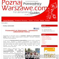 Jesteśmy grupą najlepszych przewodników po Warszawie, działamy pod nazwą Poznaj Warszawę. Wycieczki po Warszawie to nie tylko nasz zawód, ale również pasja. Nieważne kim jesteś, na pewno znajdziesz coś dla siebie, coś co Cię zainteresuje w Warszawie. Z naszymi licencjonowanymi przewodnikami przekonasz się jak niezwykłym miejscem jest Warszawa i jak wiele ma do zaoferowania. W ofercie posiadamy szereg spacerów tematycznych np. Warszawa czasów Króla Stanisława, szlak powstania w Gettcie Warszawskim czy Bajki i Legendy Warszawskie. Jeśli planujesz dłuższy pobyt w stolicy oferujemy przygotowanie najbardziej optymalnego i najbardziej interesującego Cię planu zwiedzania. Zapraszamy do wspólnego zwiedzania – przewodnicy z grupy Poznaj Warszawę.