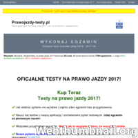 Serwis umożliwia zakup blisko stu różnych zestawów egzaminacyjnych z oficjalnymi pytaniami z Ministerstwa Infrastruktury i Budownictwa. Dzięki temu można sprawdzić swoją wiedzę lub poszerzyć ją. Przygotowania do egzaminu na prawo jazdy bywają trudne - strona pomaga wszystkim, którzy obawiają się pytań, których mogliby normalnie nie znać. ./_thumb/prawojazdy-testy.pl.png