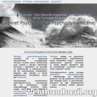 Psychoterapia zorientowana psychodynamicznie koncentruje się na odnalezieniu źródła nieświadomego konfliktu, który często manifestuje się: objawami somatycznymi, lękiem, niepokojem nieznanego pochodzenia, nerwowością, różnorodnymi trudnościami w codziennym funkcjonowaniu.

Terapia polega na ujawnieniu i przepracowaniu nieświadomych treści, schematów relacji i wzorców psychicznych, poprzez rozmowę, w której pacjent zachęcany jest do swobodnego wyrażania swoich myśli, pragnień i emocji.