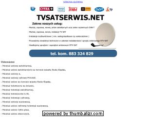 Nasza Firma TVSATSerwis.net oferuje Państwu usługi montażu anteny satelitarnej w tym Cyfra Plus, Cyfrowy Polsat, Telewizja N czy też Telekomunikacja Polska ORANGE oraz montażu anteny telewizyjnej na terenie miasta Ruda Śląska jak i okolic. Zapewniamy serwis gwarancyjny jak i pogwarancyjny, a na każde wykonane zlecenie udzielamy gwarancji. Zapraszamy do odwiedzenia naszej strony internetowej, a W razie jakichkolwiek pytań prosimy o kontakt telefoniczny: 883 324 829