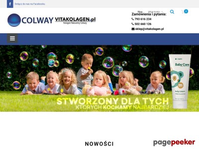 Z czasem niestety nasz organizm i skóra się starzeją, więc aby zamaskować tego skutki, warto zainwestować w sprawdzony kolagen naturalny, w który zaopatrują się nie tylko polscy, ale również zagraniczni klienci. Na naszej witrynie internetowej mogą Państwo złożyć zamówienie na najlepszy w kraju kolagen naturalny nie ruszając się z domu. We współpracy z  najważniejszymi w tej branży firmami z całego globu, możemy zaproponować kupującym produkty z najwyższej jakości składników w korzystnej cenie. Szczególnie zapraszamy osoby z problemami skórnymi. ./_thumb/vitakolagen.pl.png