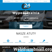 Nasza wypożyczalnia samochodów 24cars swoją siedzibę posiada na terenie Wrocławia, w samym jego centrum. Na rynku istniejemy już od ponad 5 lat i w tym czasie zdobyliśmy cenne doświadczenie oraz dużą rzeszę zadowolonych z naszych usług klientów. 
W skład naszej oferty wchodzi wynajem samochodów krótkoterminowy jak i długoterminowy, wszystko zależy od aktualnej potrzeby klienta. 
W ramach naszych usług podstawiamy i odstawiamy samochody na i z lotniska. Serdecznie zapraszamy do zapoznania się z naszą ofertą i skorzystania z naszych usług. 