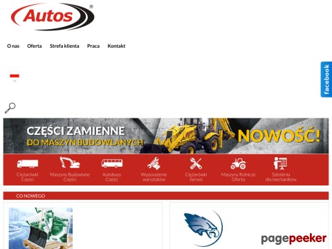 Autos.com.pl to solidny partner dla mechaników oraz kierowców zawodowych. Firma prowadzi szeroki wachlarz działań związanych z usługami oraz sprzedażą podzespołów do samochodów ciężarowych, tirów, autobusów czy maszyn budowlanych. W bogatej ofercie Autos znajdziecie między innymi części do renomowanych producentów samochodów ciężarowych jak części Scania, Daf czy Iveco. Oferta  Autosu to również narzędzia do warsztatu samochodowego, części do naczep, obrotnica do przyczepy czy  lodówki samochodowe do ciężarówek. ./_thumb/www.autos.com.pl.png