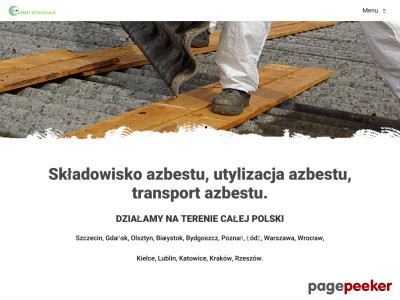 Firma Nobia ma do zaoferowania:  składowisko azbestu, odbiór azbestu, utylizacja azbestu oraz transport azbestu demontaż azbestu ./_thumb/www.azbest-utylizacja.pl.png