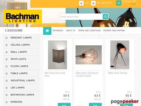 Specjalizujemy się w lampach przemysłowych, vintage i retro. Szukamy najlepszej jakości i zaprojektowane uchwyty, które zostaną wprowadzone do sprzedaży w naszym sklepie.przedaży w naszym sklepie. ./_thumb/www.bachman-lighting.com.png