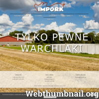 Pewne warchlaki z Danii to zaleta firmy Impork.pl Naszym celem jest sprowadzanie sprawdzonych żywców wieprzowych z duńskich ferm - to stabilna hodowla. ./_thumb/www.impork.pl.png