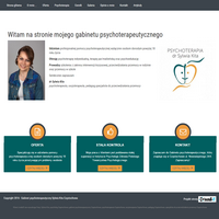 Udzielam profesjonalnej pomocy psychoterapeutycznej wyłącznie osobom dorosłym powyżej 18 roku życia.
Oferuję psychoterapię indywidualną, terapię par/małżeńską oraz psychoedukację.
Prowadzę szkolenia z zakresu interwencji kryzysowej, przeciwdziałania przemocy w rodzinie oraz przemocy w szkole.
Serdecznie zapraszam.
dr Sylwia Kita ./_thumb/www.sylwiakita.pl.png