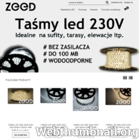 ZEED sklep z oświetlenie ledowym, taśmy led na 230V