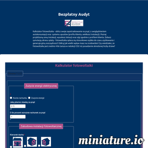 Kalkulator fotowoltaika - oblicz swoje zapotrzebowanie na prąd, z uwzględnieniem autokonsumpcji oraz  systemu upustów (profilu klienta, wielkości instalacji). Poznaj przybliżoną cenę instalacji, wysokość dotacji oraz ulgi zgodnie z profilem klienta. Zobacz symulację okresu spłaty - fotowoltaika spłaca się stosunkowo szybko do czasu użytkowania i generuje górę oszczędności! Odkryj jak wielki wpływ masz na środowisko! Czy wiedziałeś, że fotowoltaika jest średnio 4-8x tańsza w redukcji CO2 niż posadzenie określonej liczby drzew?