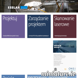 Biuro projektowe konstrukcji stalowych i żelbetowych z Warszawy.  ./_thumb1/esslar.com.png