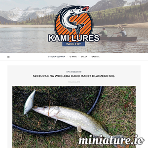 Kami Lures - Woblery hand made to strona poswiecona prezentacji rekodziela wedkarskiego. Na stronie dowiesz sie, jaka przyneta dedykowana jest pod drapieznika. Nauczysz sie rozpoznawac typy przynet jak: woblery boleniowe, woblery szczupakowe i sandaczowe. Relacjonujemy rowniez wyprawy wedkarskie. Zapraszamy na nasza strone www.