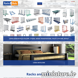 Polski producent solidnych stojaków do okien , płyt. Nasze wózki transportowe pozwalają zoptymalizować procesy magazynowania i składowania szyb, okien , płyt plexi, drzwi, profili czy skrzydeł. Dowiedz się więcej odnośnie zalet współpracy z naszą firma produkcyjną, która od 2011 roku nieprzerwanie wytwarza lekkie konstrukcje stalowe.  ./_thumb1/racksandrolls.pl.png
