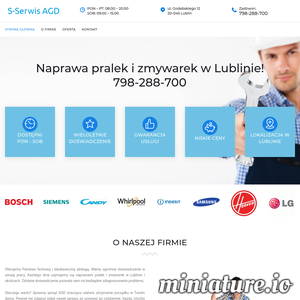 S-Serwis AGD z Lublina oferuje naprawę pralek, zmywarek w Lublinie i okolicach. Zadzwoń już dziś Tel 798-288-700! Naprawiamy większość pralek i zmywarek dostępnych na polskim rynku.