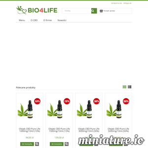 Olejki CBD najwyższej jakości. Szeroki wybór olejków konopnych o stężeniach od 5% do 50%!  Sklep konopny Bio4life gwarantuje atrakcyjne ceny oraz szybką dostawę. Sprawdź sam!