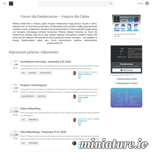 Chociaż programiści nie narzekają dzisiaj na brak pracy, to początkującym osobom może być trudno przebić się do lepszych propozycji pracy – zwłaszcza jeśli pracują w trybie freelancerskim. Aby bez problemu i z łatwością znaleźć interesujące Was zlecenia dla programistów, zachęcamy do zapoznania się z wątkami na forum dla freelancerów. Zostało ono stworzone konkretnie z myślą o wolnych strzelcach, których interesuje znalezienie najciekawszych i najbardziej intratnych zleceń. Zapraszamy do przejrzenia już istniejących wątków na forum i tworzenia nowych – https://freelancerzy.net/questions/zlecenia-oferty/tworzenie-stron-internetowych. 