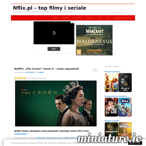 Wszystko o polskiej ofercie Netflix, HBO GO i Amazon Prime Video – nasz serwis tworzy grupa pożeraczy filmy i seriali, które dostępne są w serwisie Netflix oraz innych serwisach udostępniających treści filmowe i serialowe W naszym portalu, pokazujemy co nam się podoba i co wg nas warte jest obejrzenia. Udostępniamy tu informacje m.in. niedostępne na terenie Polski dla osób nie mających dostępu do usług filmowych poza naszym krajem.   Jeśli podzielasz nasze zamiłowanie, dołącz do nas i podziel się swoją pasją.  ./_thumb1/www.nflix.pl.png