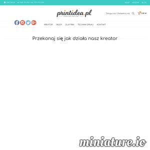 Szukasz pomysłu na niebanalny prezent?Stwórz własny projekt koszulki, nadruk na kubek czy torbę. Z naszym kreatorem to naprawdę proste. Z przyjemnością wydrukujemy dla Ciebie wszystko co wymyślisz. Wolisz sprawdzone projekty? Zapraszamy po gotowe pomysły do naszego sklepu. 