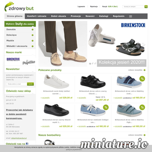 Birkenstock | Największy wybór kolekcji | Sklep internetowy i stacjonarny | Wyprzedaż | Bezpłatna dostawa | Sandały, klapki | Wygoda i zdrowie Twoich stóp ./_thumb1/www.zdrowybut.pl.png