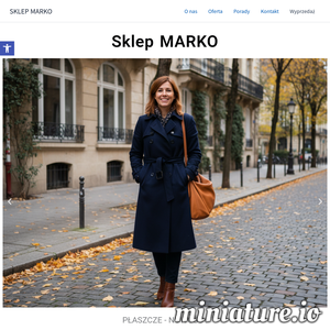 Sklep odzieżowy Marko oferuje nowe kolekcje odzieży damskiej dla Pań o różnych sylwetkach.